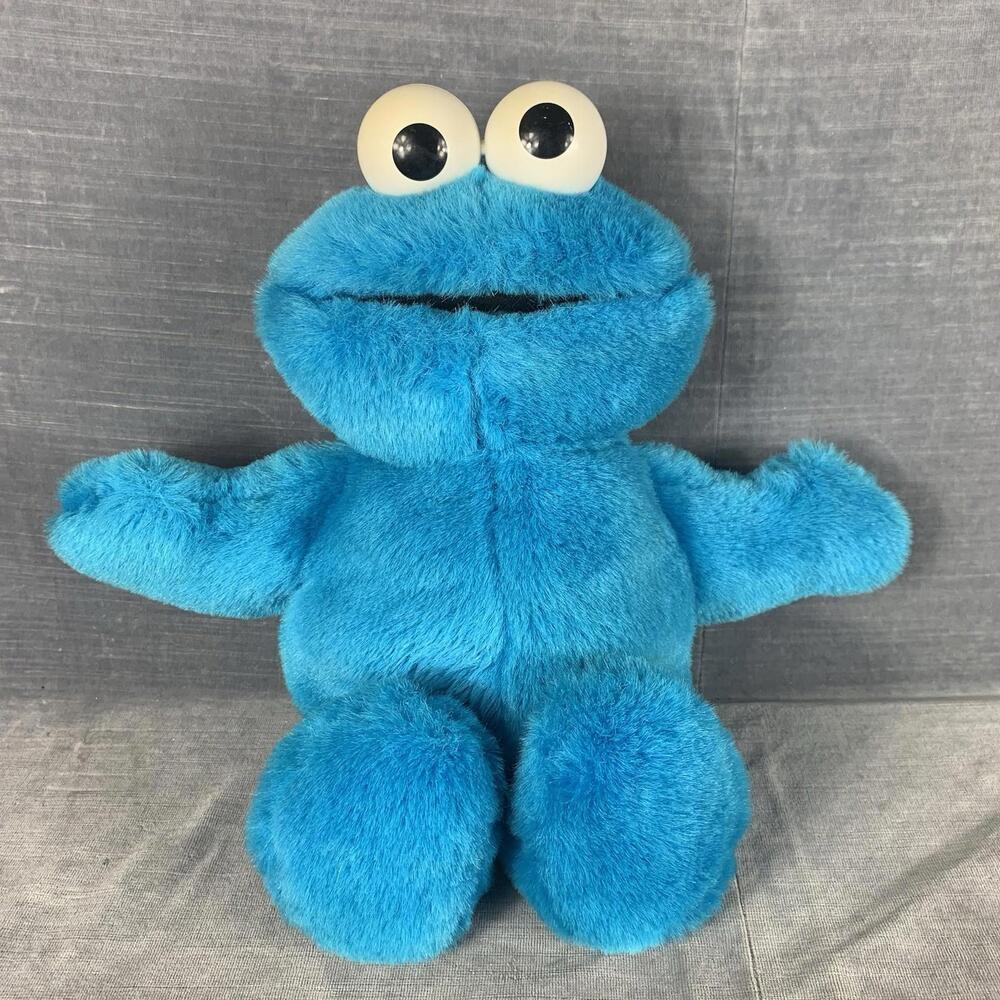 Tickle Me Cookie Monster 1997 Tyco Sesame Street Shakes Laughs Giggles Tested